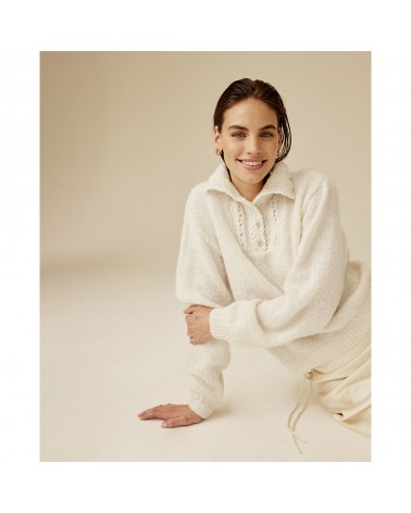 fiche tricot Pull camioneur Ginette phildar